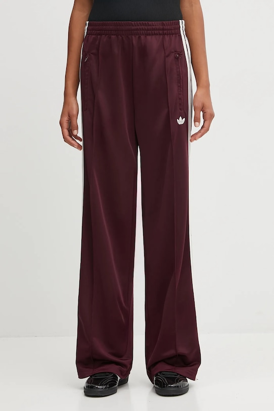 Donji dio trenirke adidas Originals Adicolor Classic Firebird Loose KA7743 bordo AW25