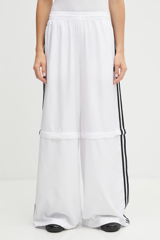 Odzież adidas Originals spodnie dresowe Oversized Trackpants KE7571 biały