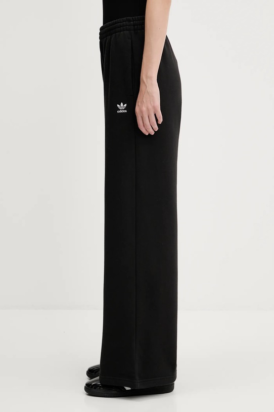 Παντελόνι φόρμας adidas Originals Essentials Wide Leg Fleece JX5251 μαύρο AW25