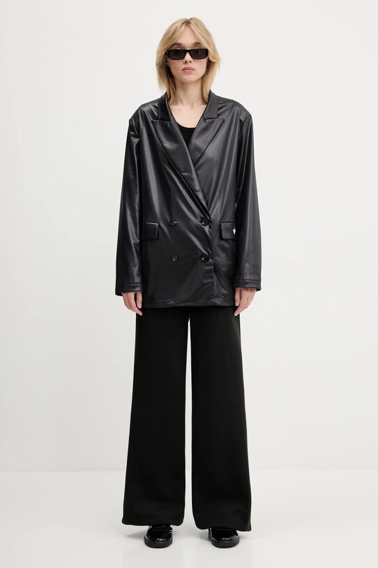 adidas Originals spodnie dresowe Essentials Wide Leg Fleece JX5251 czarny