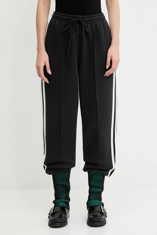 adidas Originals spodnie dresowe Fb Trackpant dzianina czarny JW7324
