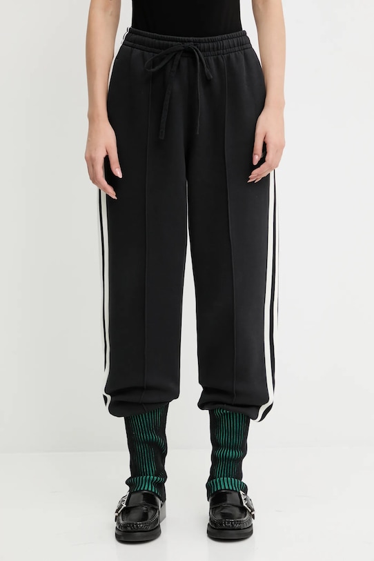 adidas Originals spodnie dresowe Fb Trackpant dzianina czarny JW7324