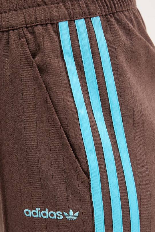 adidas Originals spodnie dresowe Tailored Pants JX5308 brązowy