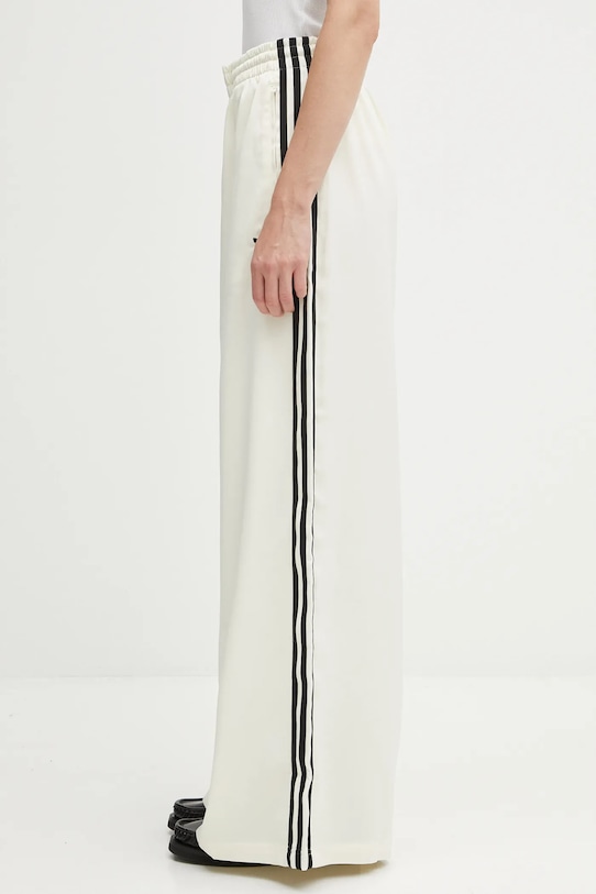 Donji dio trenirke adidas Originals Satin Tp Wl s elastinom bež KD2542