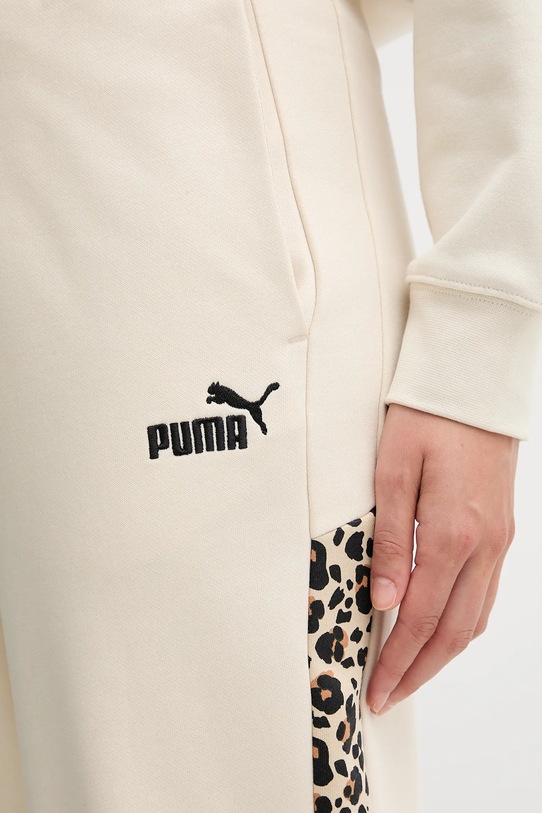 Puma spodnie dresowe beżowy 688086