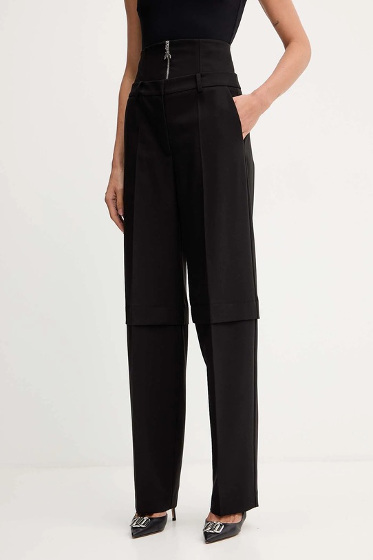 Patrizia Pepe spodnie 2P1706.A498 czarny AW25