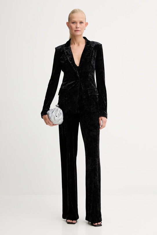 Велюрові штани Patrizia Pepe 2P1709.J343 чорний AW25
