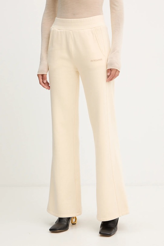Бавовняні спортивні штани Patrizia Pepe бавовна бежевий 2P1718.J079