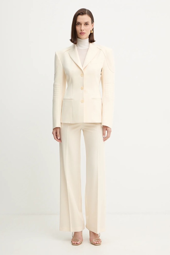 Παντελόνι Patrizia Pepe 2P1725.A498 μπεζ AW25
