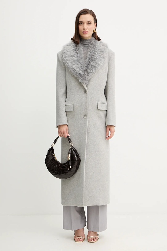 Nohavice Patrizia Pepe 2P1725.A498 sivá AW25