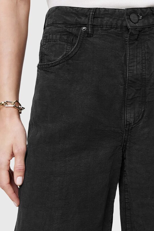 Odzież AllSaints spodnie JETT W077TC czarny
