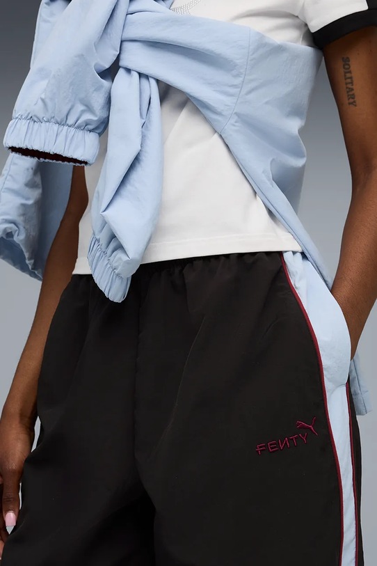 Puma trousers PUMA x FENTY 635543 black AW25