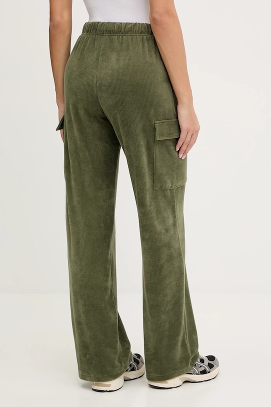 Ρούχα Βελούδινο παντελόνι φόρμας Banana Moon Quandary BEYOND.QUANDARY πράσινο