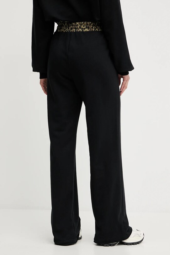 Odzież Just Cavalli spodnie dresowe bawełniane 79PAAE20.CF100 czarny