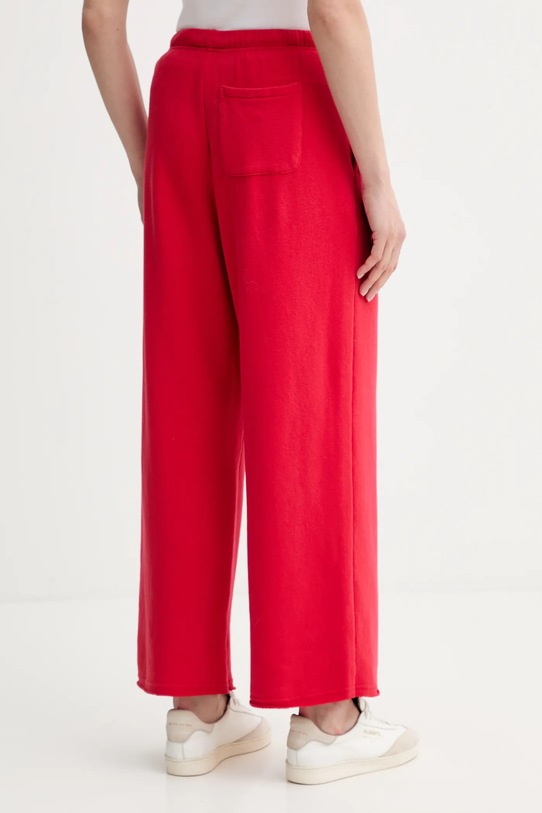 Odzież American Vintage spodnie dresowe ATU05B czerwony