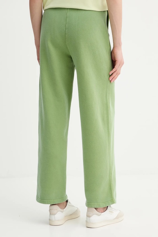 Odzież American Vintage spodnie dresowe bawełniane PLI05B zielony