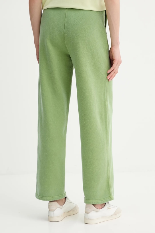 Odzież American Vintage spodnie dresowe bawełniane PLI05B zielony