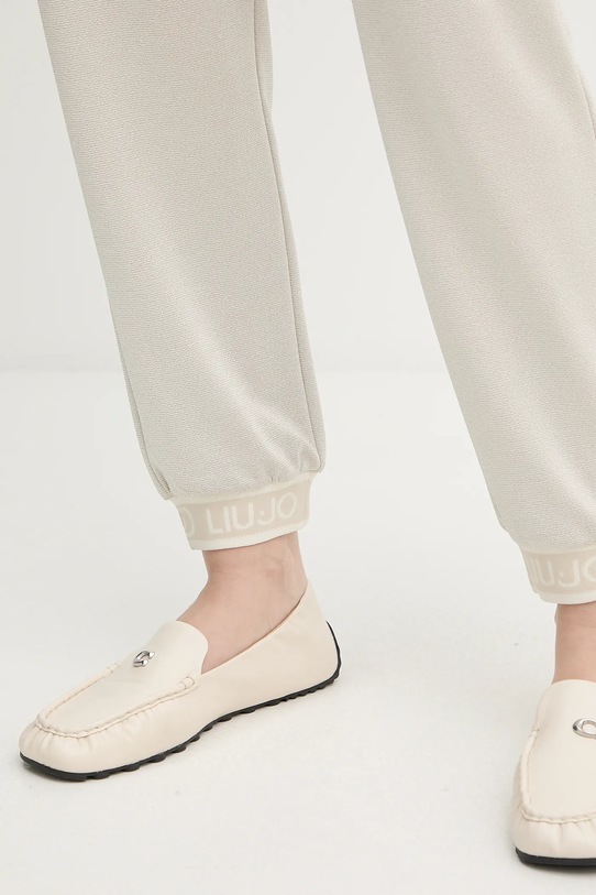 Liu Jo pantaloni de trening bej TF5284.J4747