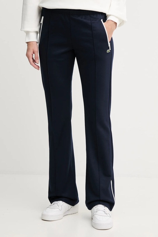 Lacoste spodnie dresowe dzianina granatowy XF5253