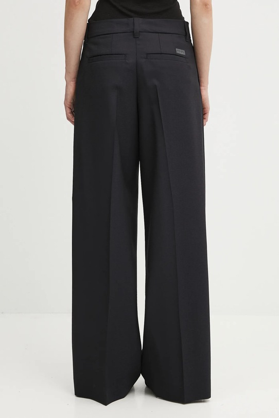 Clothing Kenzo wool trousers FF62PA1099ID navy