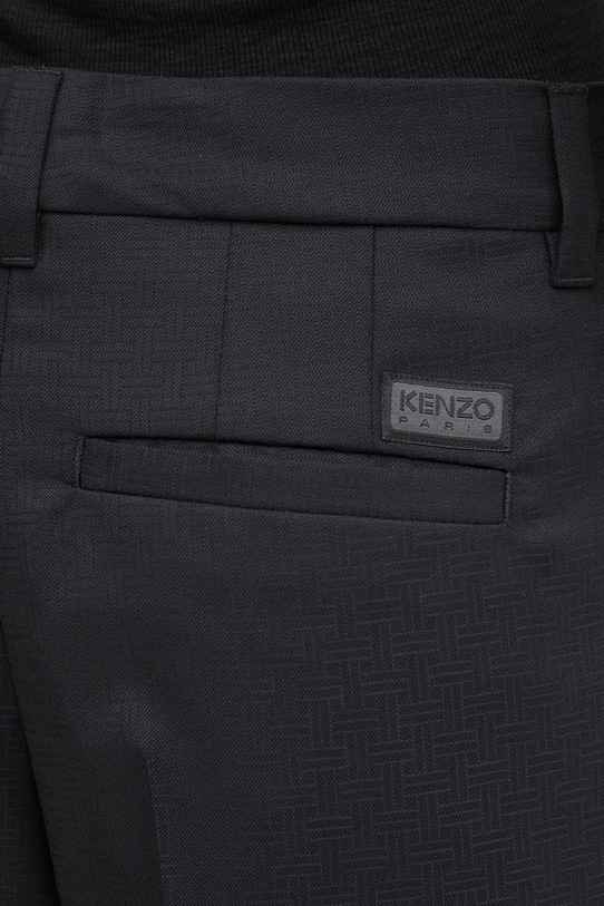 Kenzo wool trousers navy FF62PA1099ID