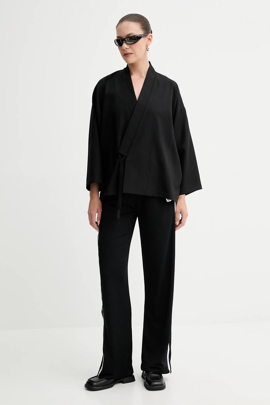 Kenzo pantaloni de trening FF62PA5504ID negru AW25