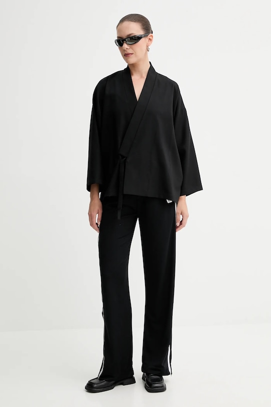 Kenzo pantaloni de trening FF62PA5504ID negru AW25