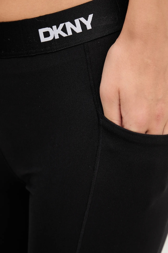 Dkny legginsy czarny DP5P3656