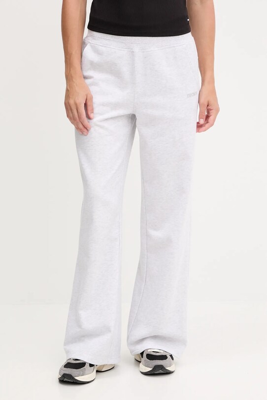 Dkny spodnie dresowe dzianina szary DP5P3601