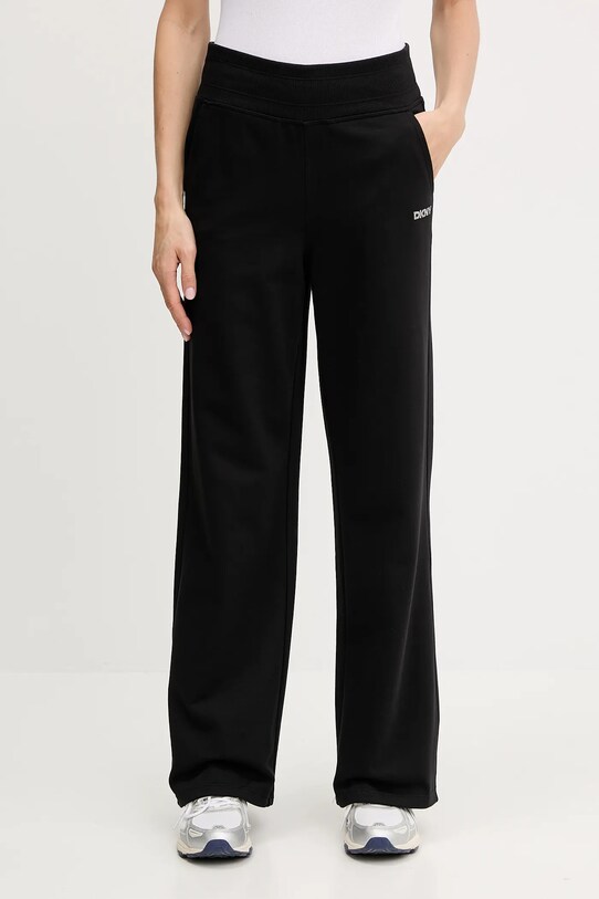 Tepláky Dkny směs černá DP5P3601
