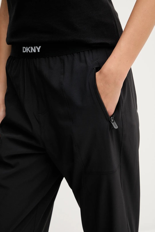 Dkny spodnie dresowe czarny DP5P3644