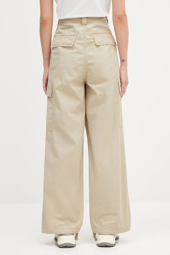 Odzież Carhartt WIP spodnie bawełniane W' Kingston I035580.G1GD beżowy
