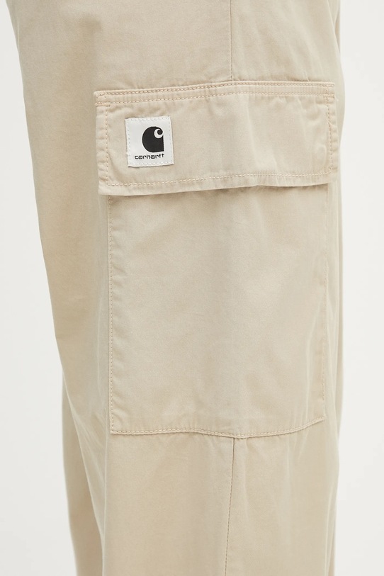 Carhartt WIP cotton trousers W' Kingston beige I035580.G1GD