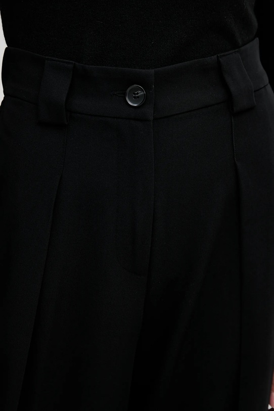 Sisley spodnie czarny 4KVXLF07C