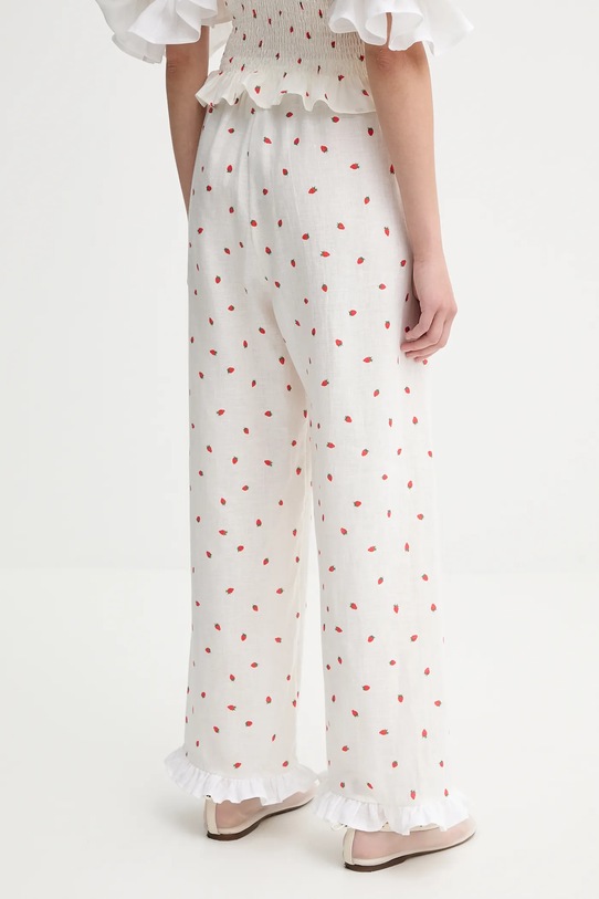 Îmbrăcăminte The Sleeper pantaloni din in PFPT01C093R bej