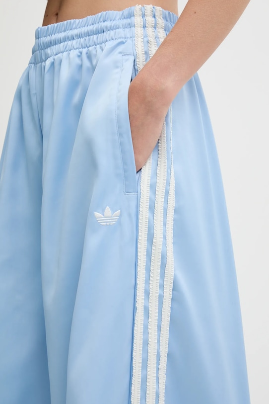 adidas Originals pantaloni de trening Wide Leg Pants KC8814 albastru