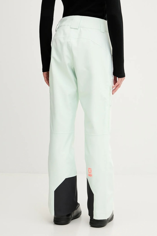 Odzież Helly Hansen spodnie narciarskie POWDERQUEEN 65925 zielony