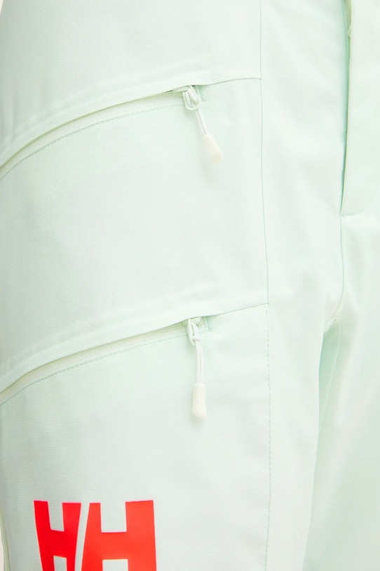 Helly Hansen spodnie narciarskie POWDERQUEEN zielony 65925