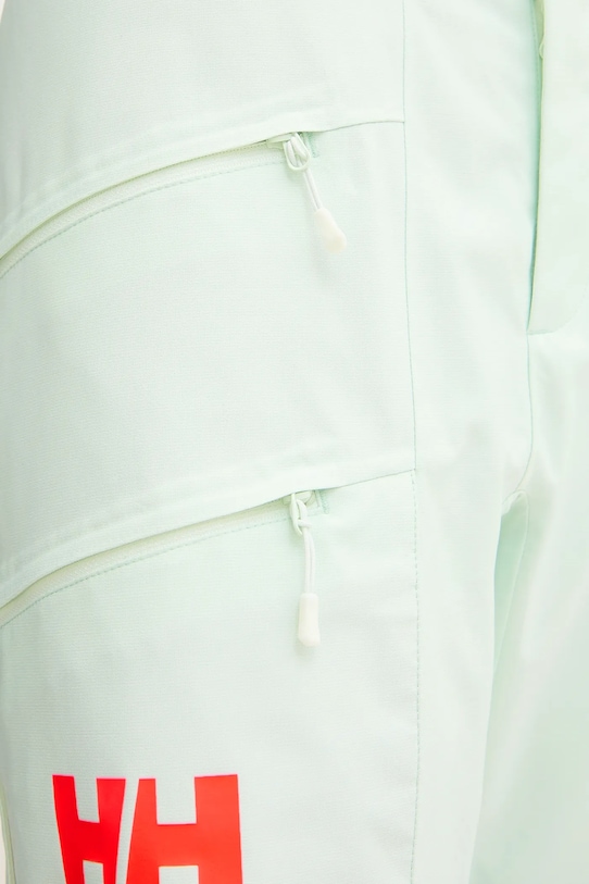 Helly Hansen spodnie narciarskie POWDERQUEEN zielony 65925