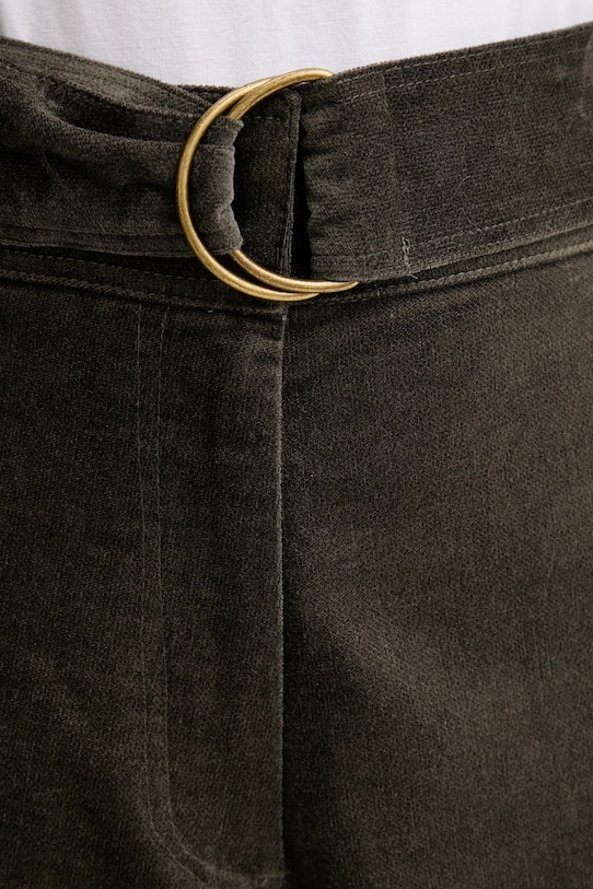 Велюрові штани Sessun зелений 25107029