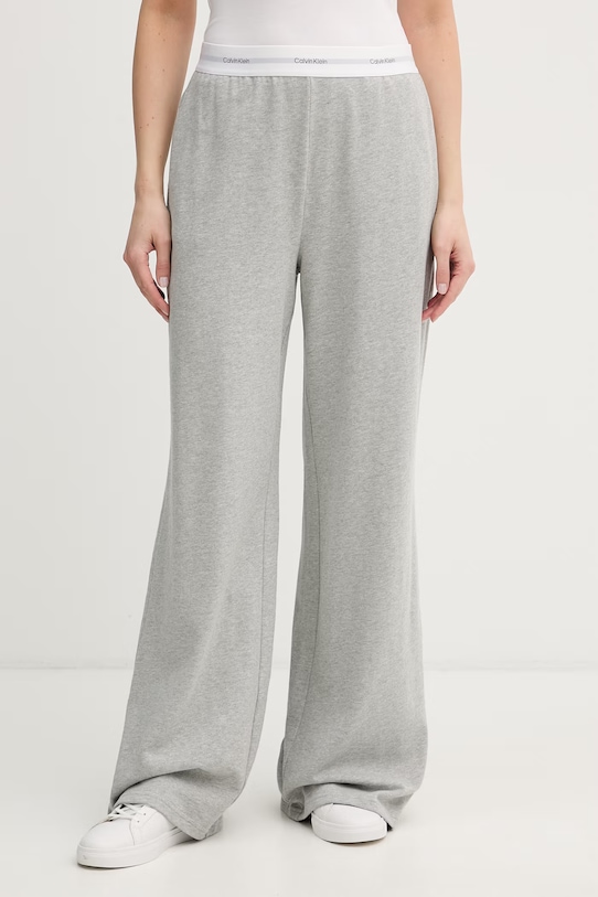 Calvin Klein Underwear spodnie dresowe bawełniane bawełna szary LV00QS7518