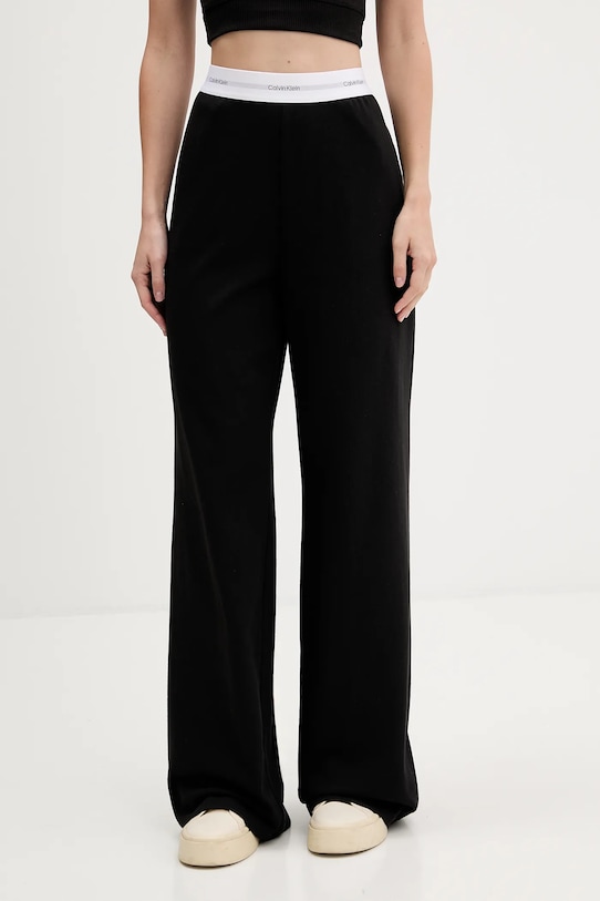 Calvin Klein Underwear spodnie dresowe bawełniane bawełna czarny LV00QS7518