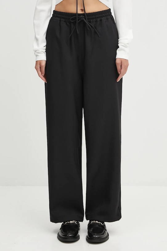 Kalhoty Y-3 3S Track široký černá JV6772