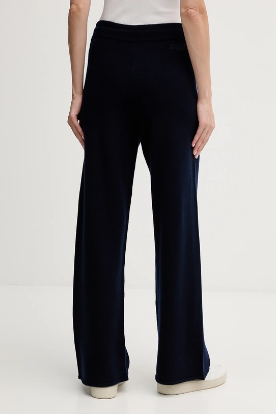 Odzież MC2 Saint Barth spodnie dresowe wełniane CBN0002 granatowy