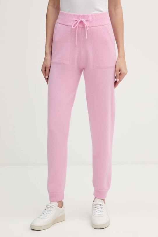MC2 Saint Barth spodnie dresowe dzianina różowy GREN002
