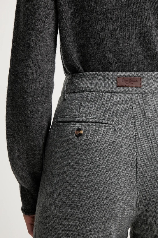 Pepe Jeans spodnie z domieszką wełny PL2100009 szary