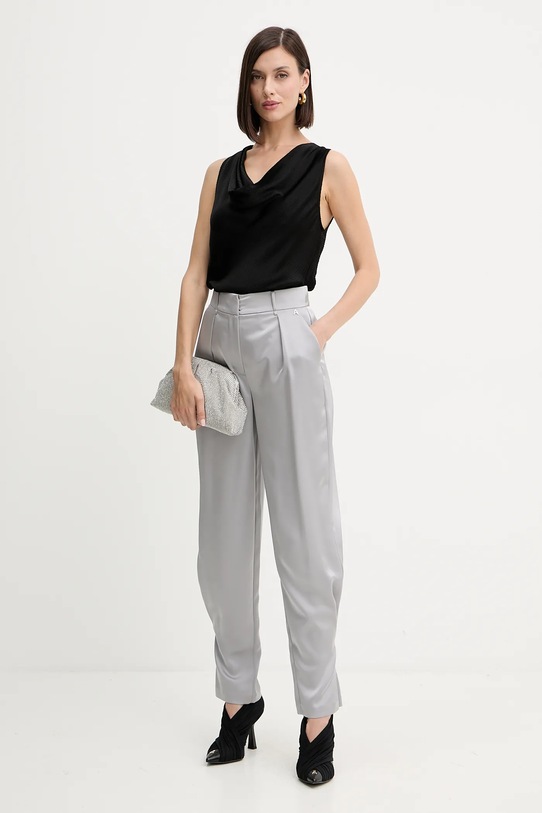 Twinset spodnie 252AP2413 szary AW25