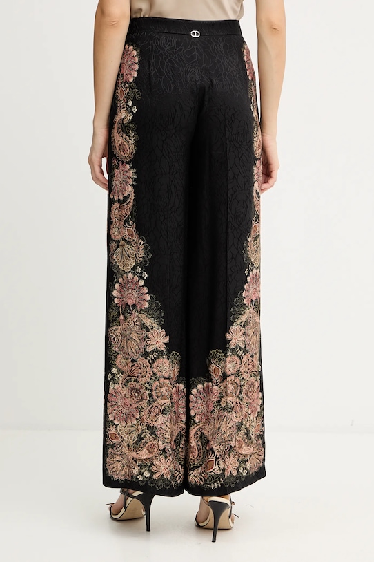 Odzież Twinset spodnie 252TP2041 czarny