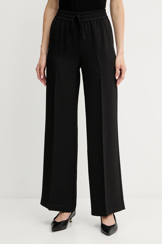 Twinset spodnie tkanina czarny 252TP2611