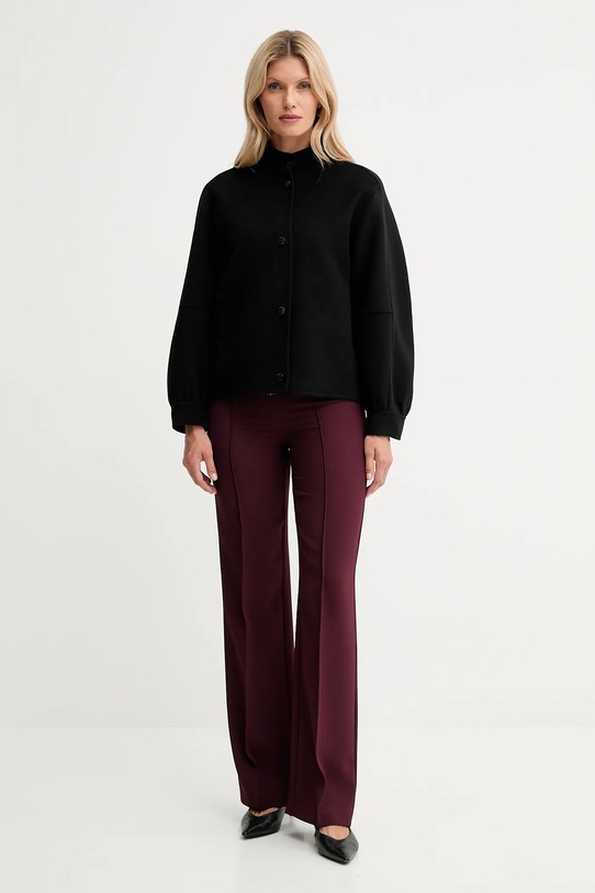 Hlače Twinset 252TP2281 bordo AW25